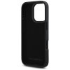 Etui Karl Lagerfeld HC Grained PU Cardslot Metal Signature do iPhone 16 Pro czarny